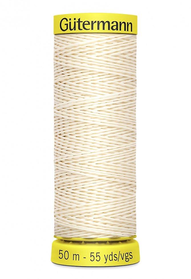 Gutermann Waxed Linen Thread 50m 4011 - each