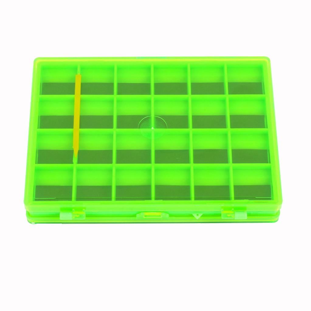 Double Side Magnetic Fly Fishing Box Hooks Storage Case with 44 Compartments