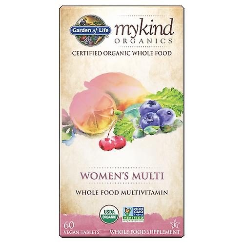جاردن أوف لايف مايكايند أورجانيكس للسيدات متعدد، 60 قرصا (عبوة من 1)
