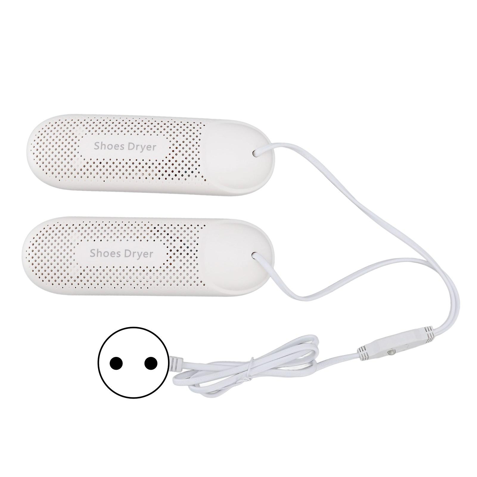 Shoe Dryer 12W 360 Degree Sterilization Deodorization Boot Dryer Accurate Temperature Control Portable Shoe Dryer Purple Light EU Plug 220V