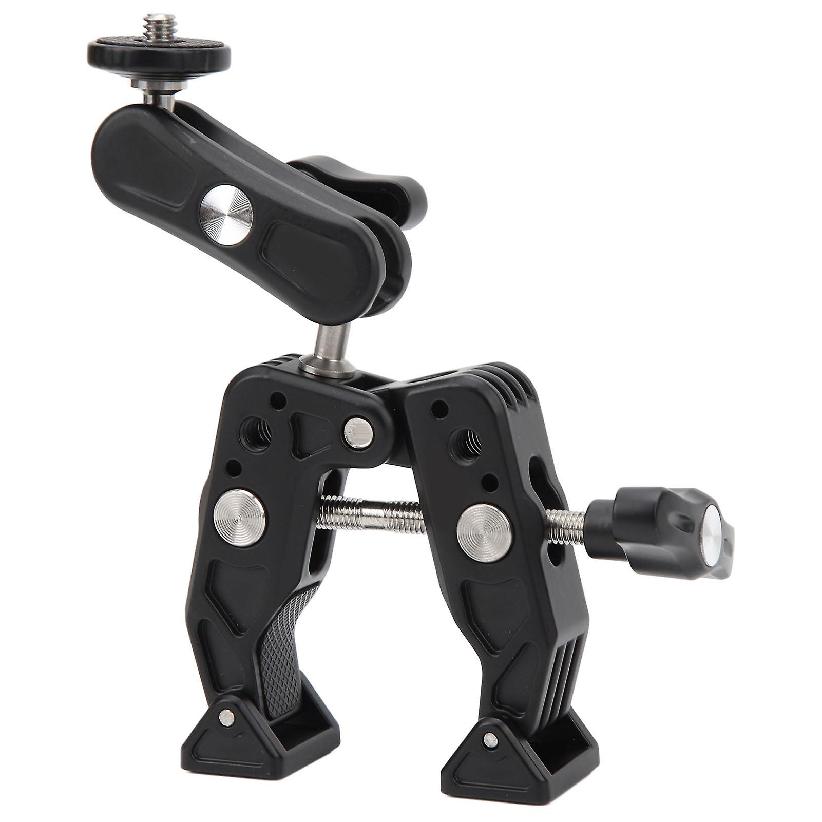 Aluminum Alloy Super Clamp: Multi-Functional, Rotatable Camera Clip for Versatile Mounting