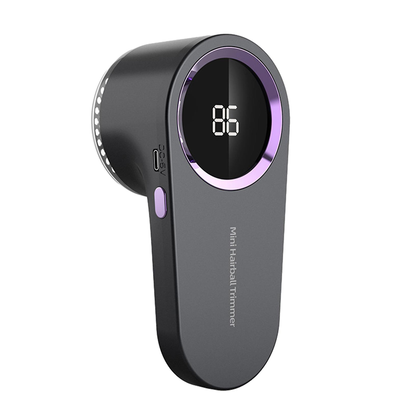 Digital Display Electric Fabric Lint Shavers Lightweight Fast Hairball Cleaner for Sofa Cushion