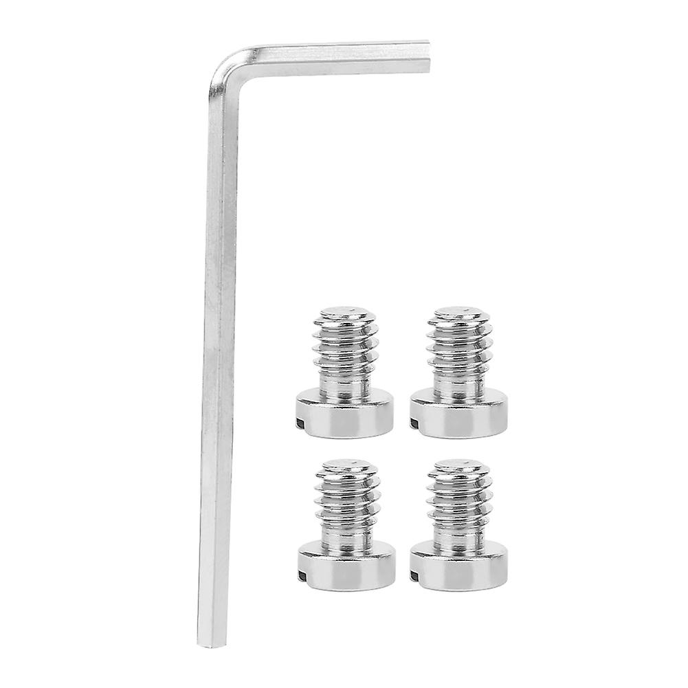 1/4 Inch General Camera Screw - Durable Aluminum Alloy, High Compatibility, Easy Use