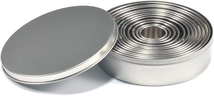 12 pcs/set cookie cutters with storage box