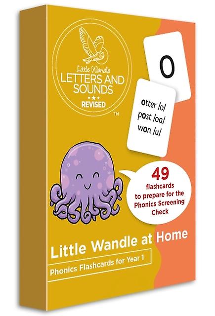 Little Wandle At Home Phonics Flashcards For Year 1 by Wandle Learning Trust and Little Sutton Primary School Cards Book