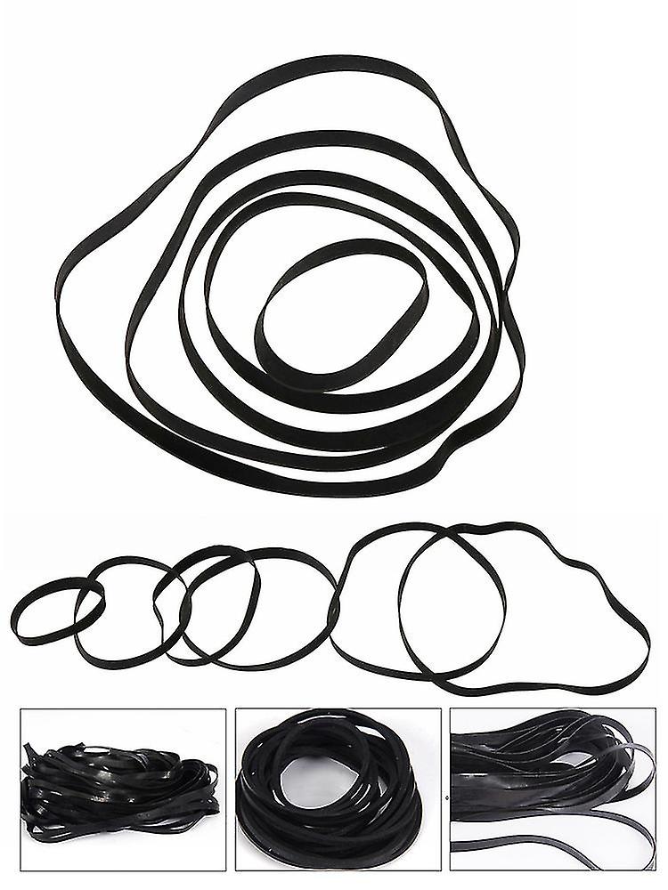 4mm Cassette Mixed Rubber Belt Cassette Recorder Tape Machine Belt Set Of 50 Us