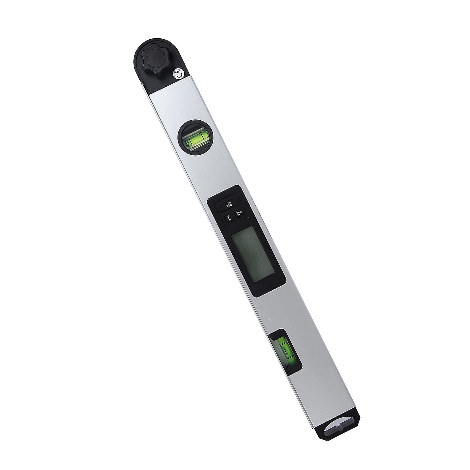 Digital Angle Ruler 400mm Aluminum LCD Backlight Protractor