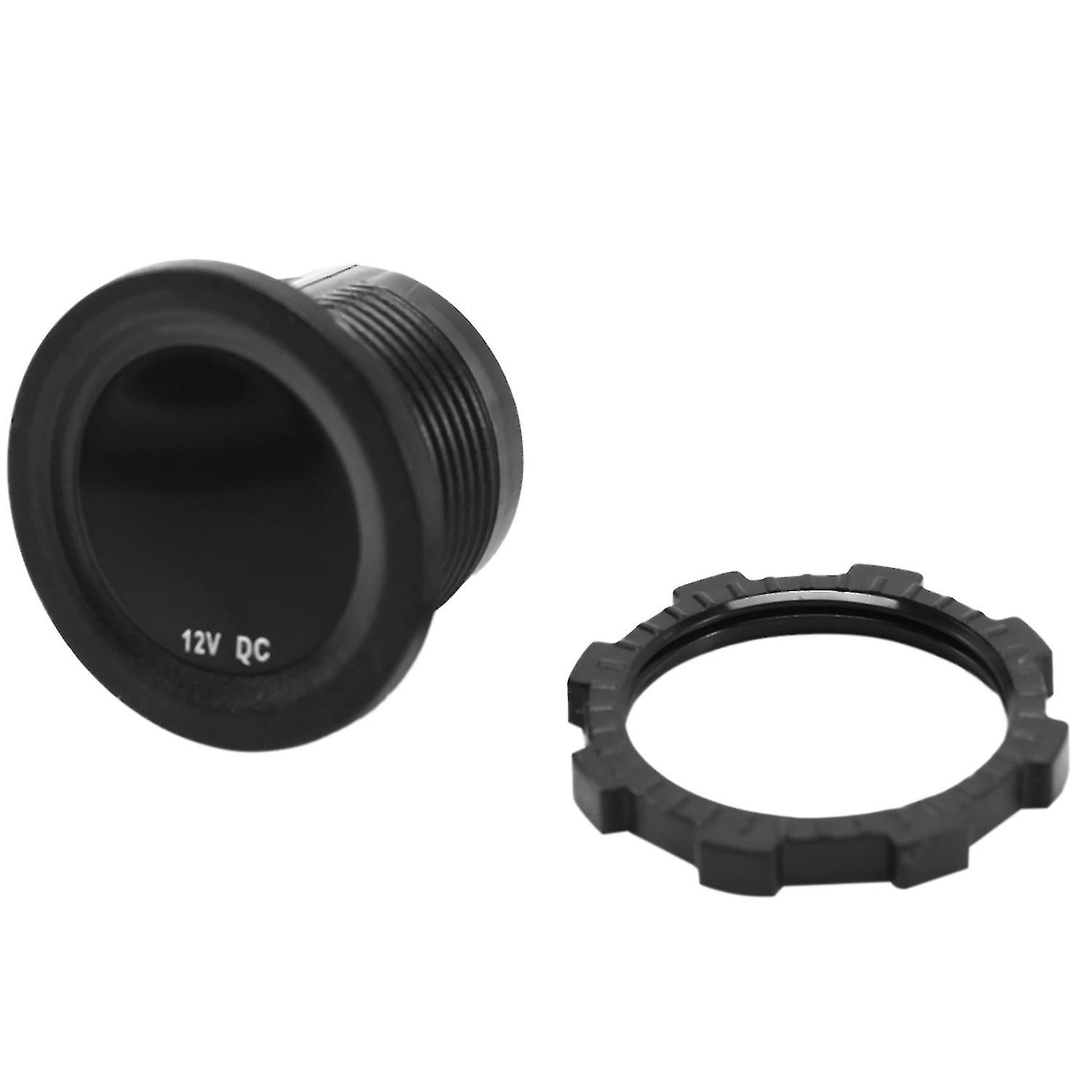 12v Rd Digital Voltmeter Wires Cars Volta Panel Meter