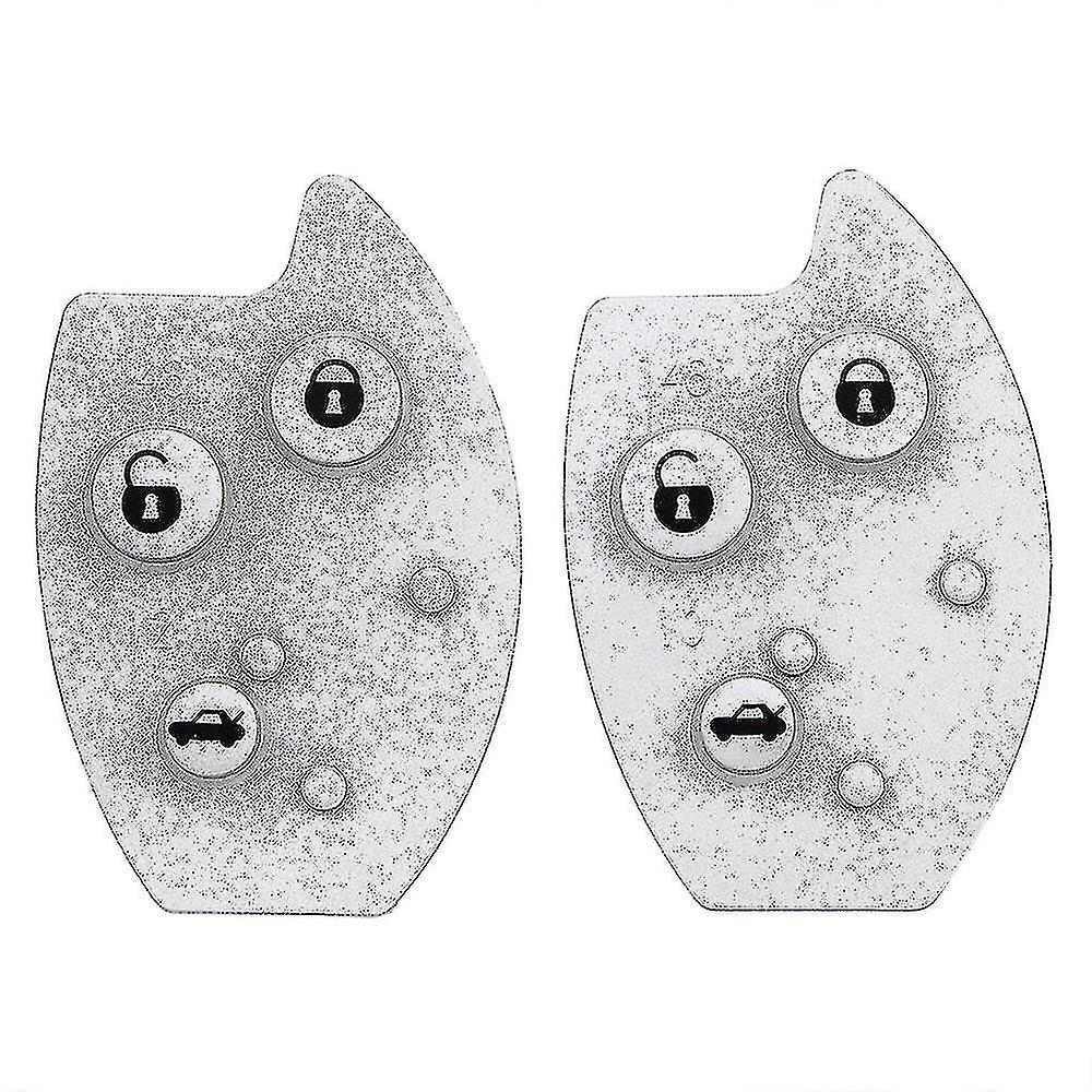 2024 For Citroen Xsara C5 Key Shell Case Remote 3 Buttons Rubber Butto
