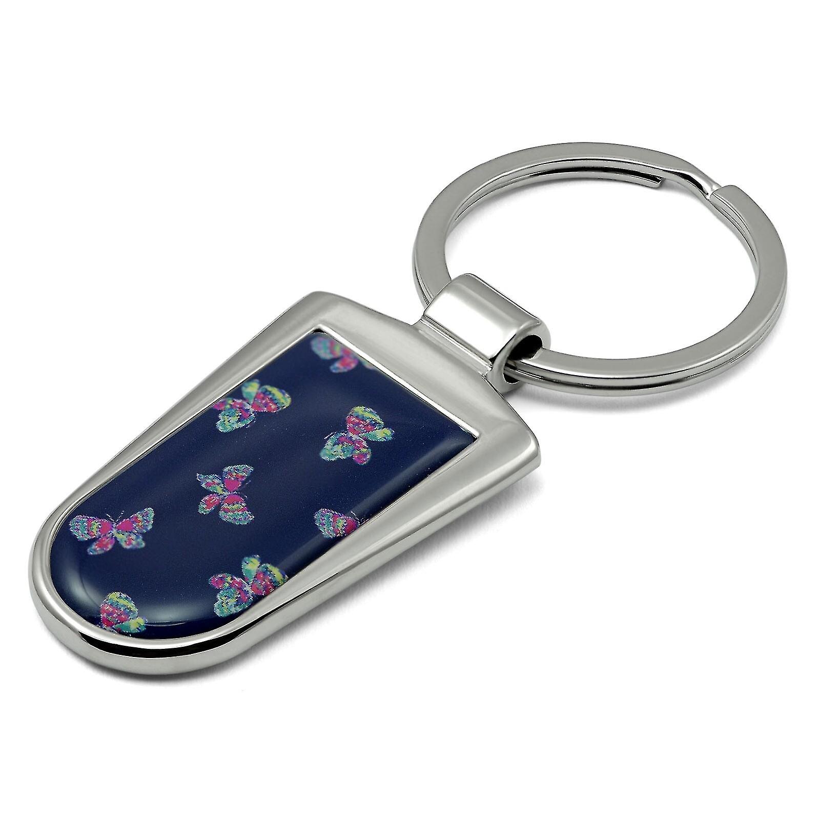Butterflies Print Key Ring - KRG-50.24