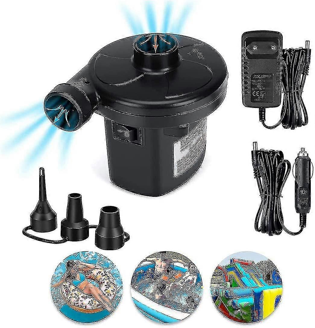Electric Air Pump Inflator Deflator 2 In 1