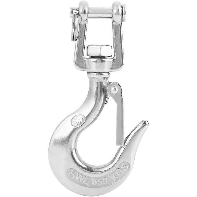 Safety Hook 304 Stainless Steel Eye Hook with Latch Attachment
