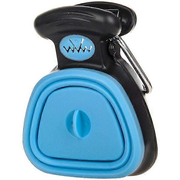 Dog Poop Scooper with Collapsible Paper Bag - Portable and Convenient Pet Waste Picker