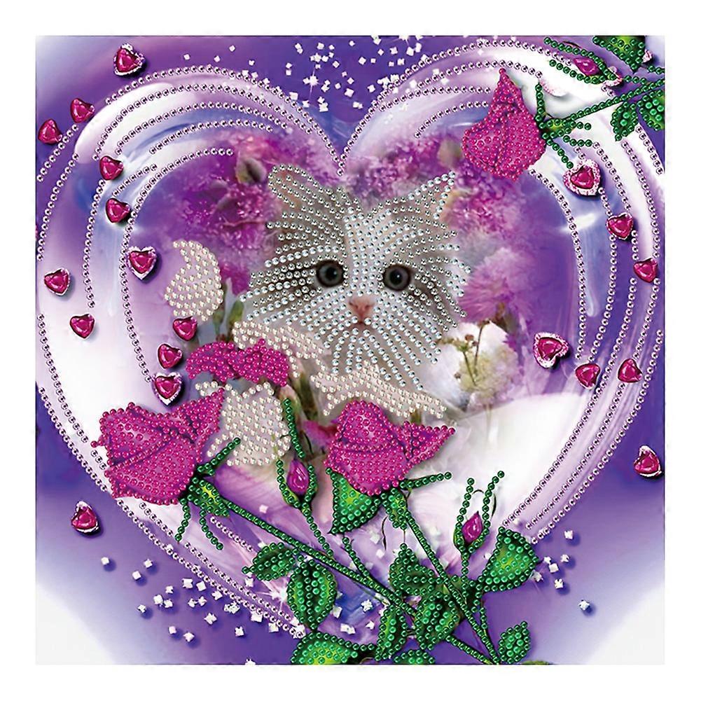5D Diamond Painting Kit Flower Animal Partial Special Shape Drill Rhinestone DIY Wall Art Crafts Mosaic Picture Home Decoration