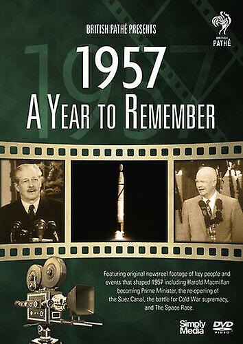 A Year to Remember 1957 DVD (2017) cert E - Region 2