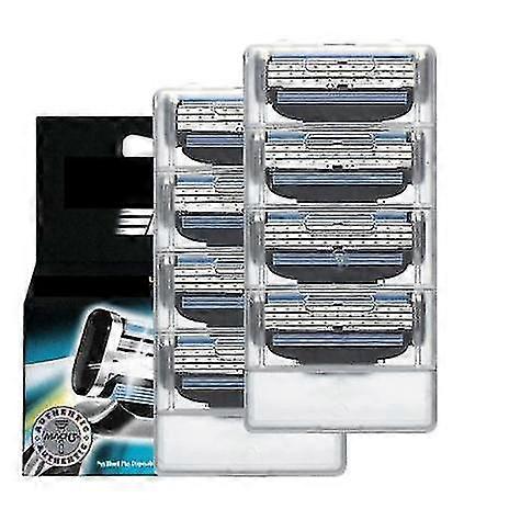 8pcs Manual Mens Razor Blade Refils