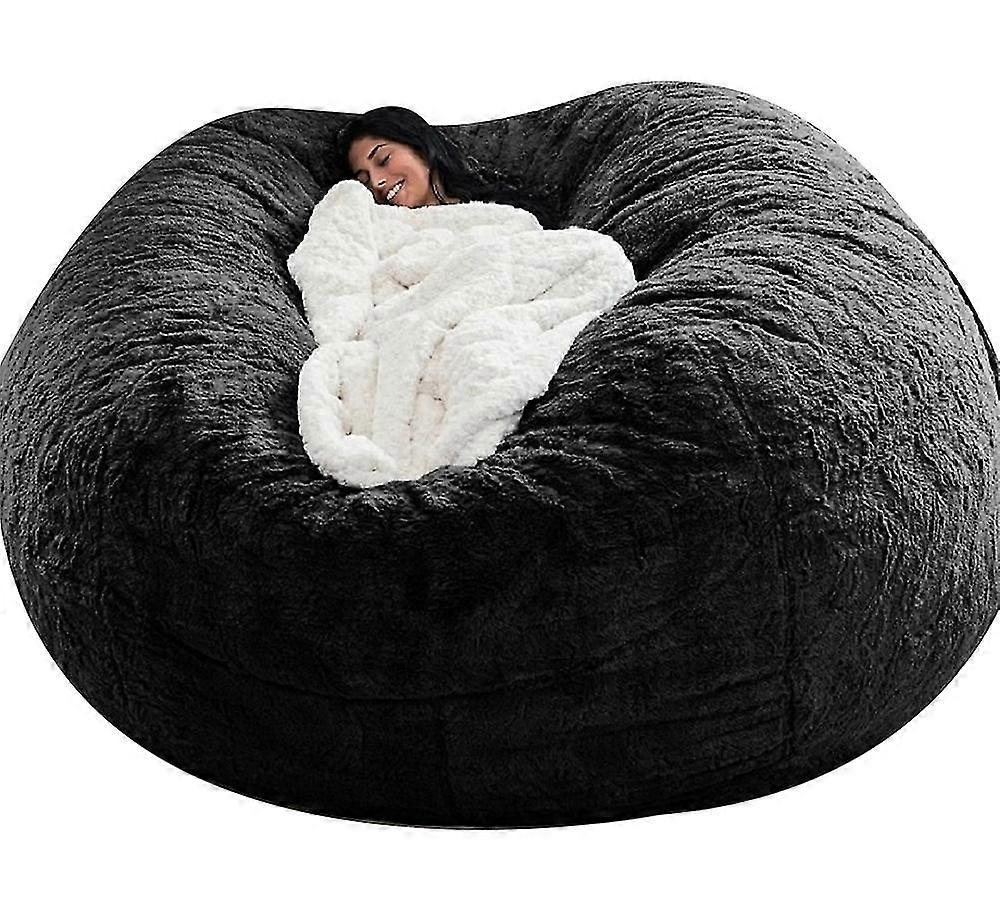 Sofa Sitzsack Künstlerischer Pelz Sitzsack Sitzsofa (nur Taschenbezug)