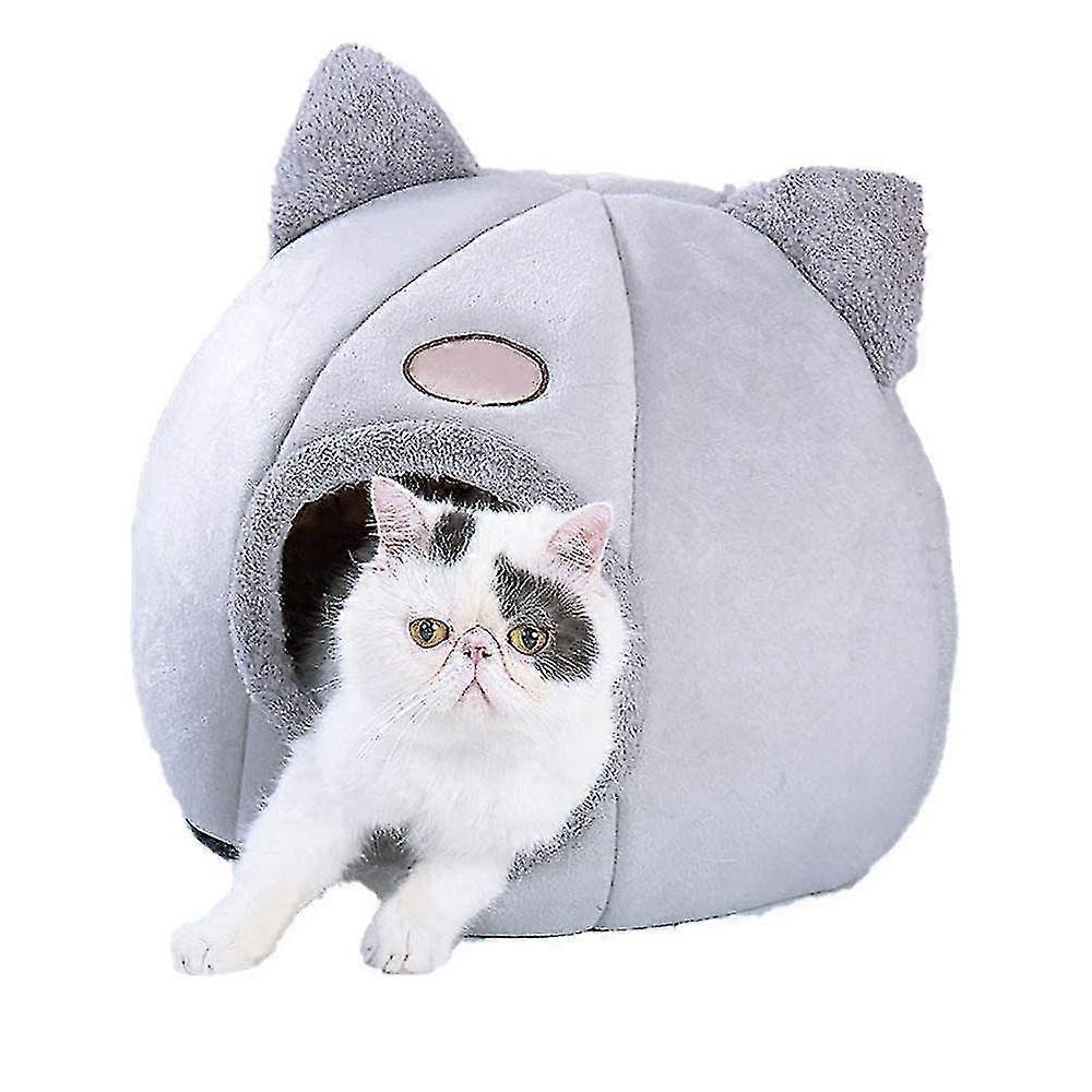 cats house soft cave winter removable warm nest