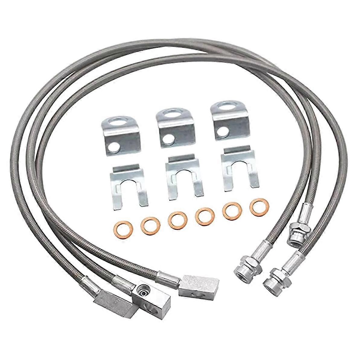 Car Extended Stainless Brake Lines for TJ YJ 84-01 XJ 87-06
