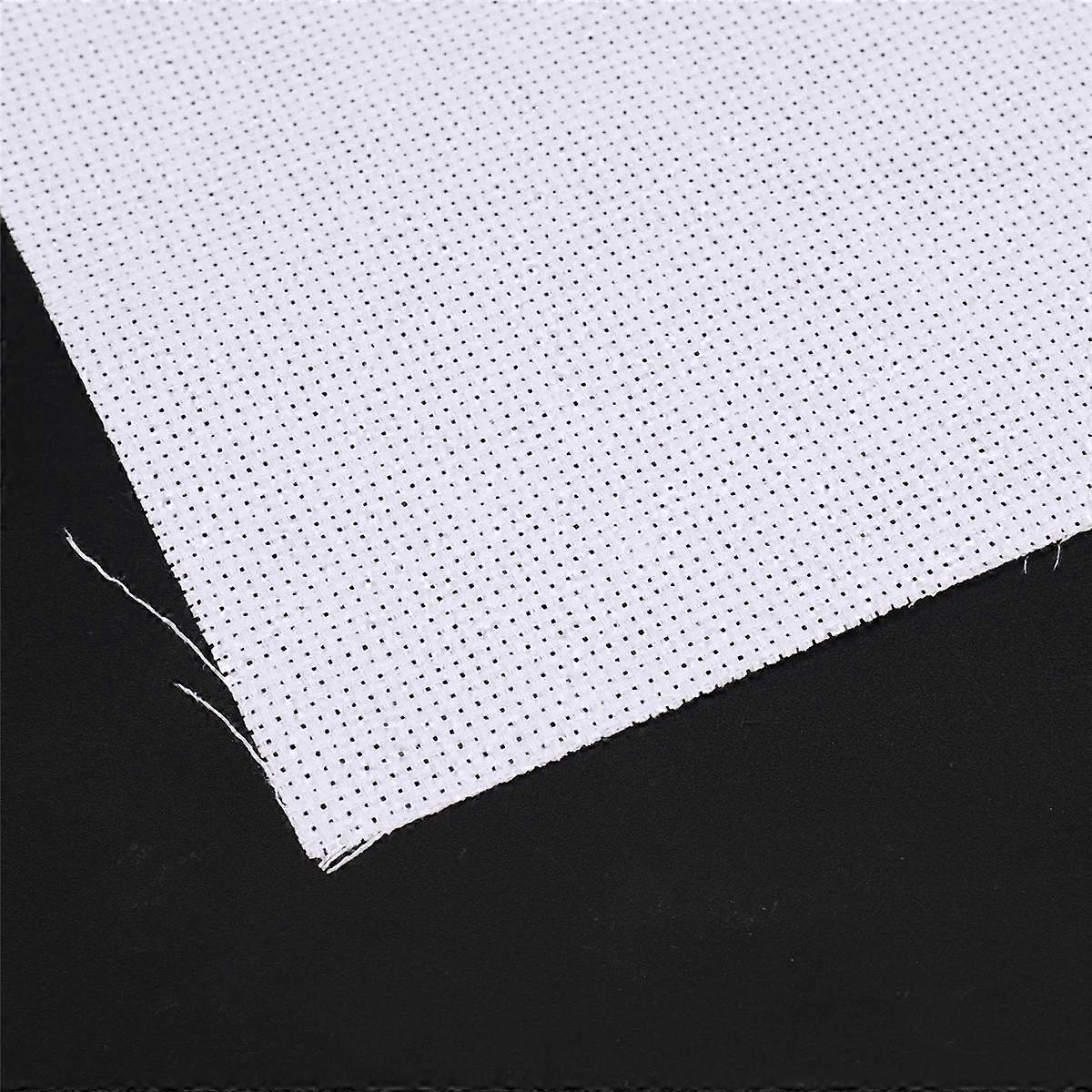 16 stycken 14 Count Classic Reserve Aida tygduk, vit, 12 tum x 18 tum
