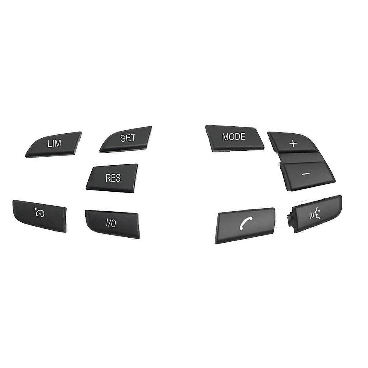 Car Steering Wheel Button Cover 61319262706 for 5 7 Series F10 F11 F04 F01 F02 Multifunction Button Car Accessories