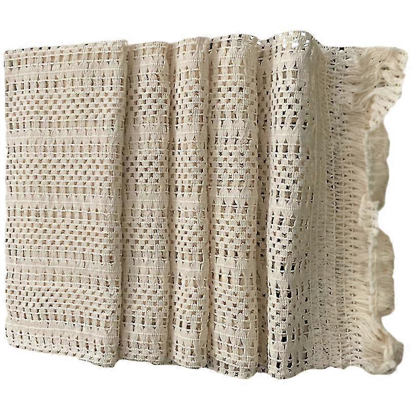 1pc Nordic Style Tablecloth Tassel Table Cloth Table Cover Table Decoration