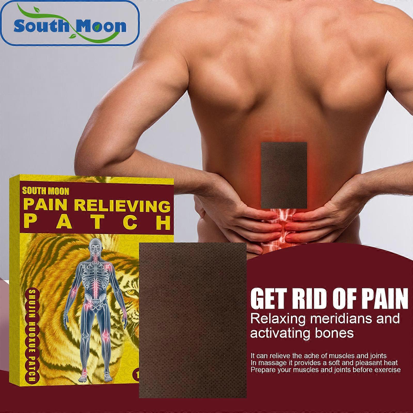 12 Pcs Body Pain Relieving Patches Deep into Skin Effectively Relieving for Lumbar Disk Cervical Pain