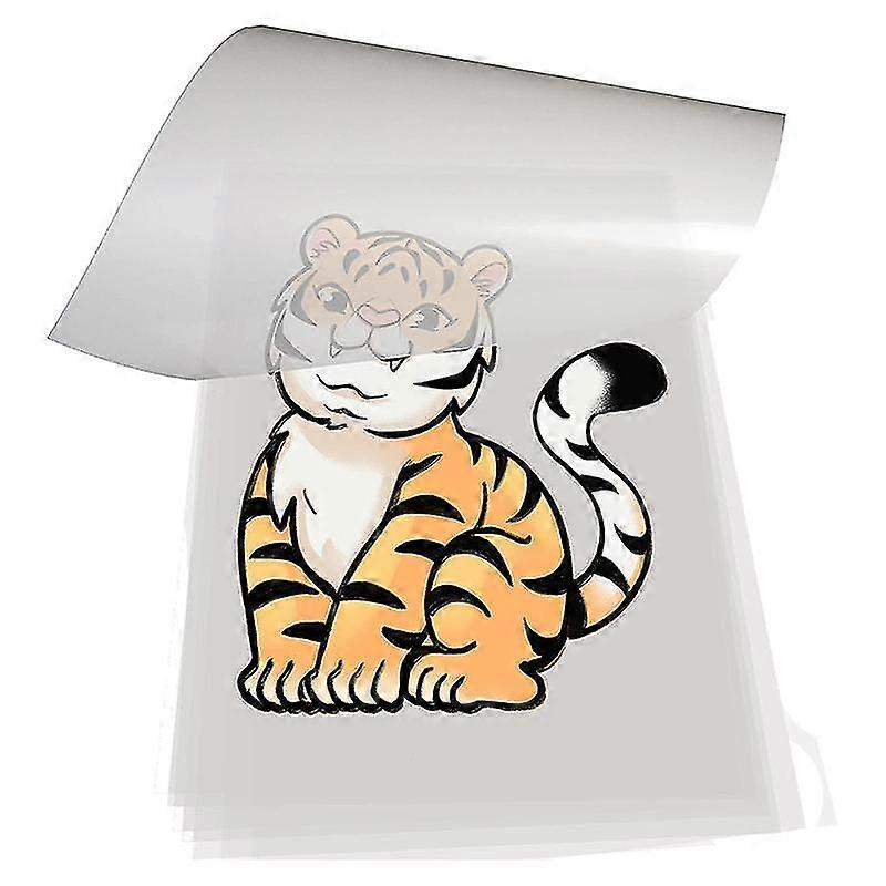 Dtf Transfer Film 100 Sheets-a4 Pet Heat Transfer Paper For Diy Direct On T-shirts.socks,bags, 8.3