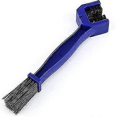 Motorcycle Bike Chain Cleaning Brush, 3-sided Bristles Chain Cleaning Brush Cycle Brake Dirt Remover Tool