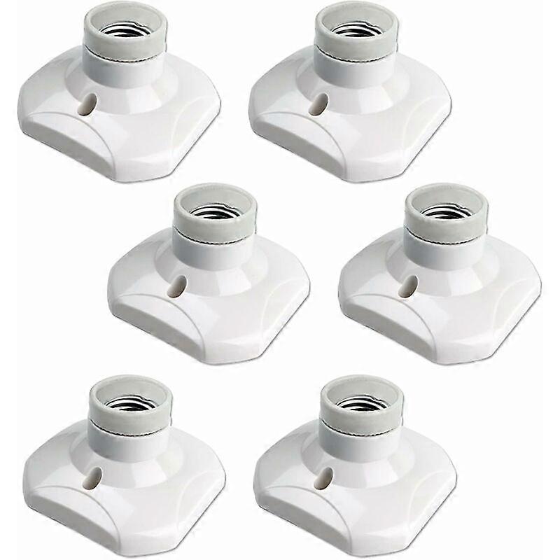 Bulb SocketE27 Screw Ceiling Light Socket for Indoor Wall Lamp, AC 220V, Bracket