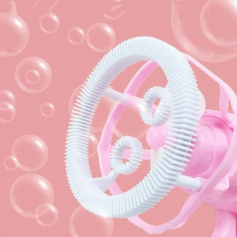 Pistola De Burbujas Bazooka Con 73 Agujeros, Luces LED Y Recargable – Máquina De Pompas Eléctrica Para Niños, Ideal Para Jardín Y Fiestas