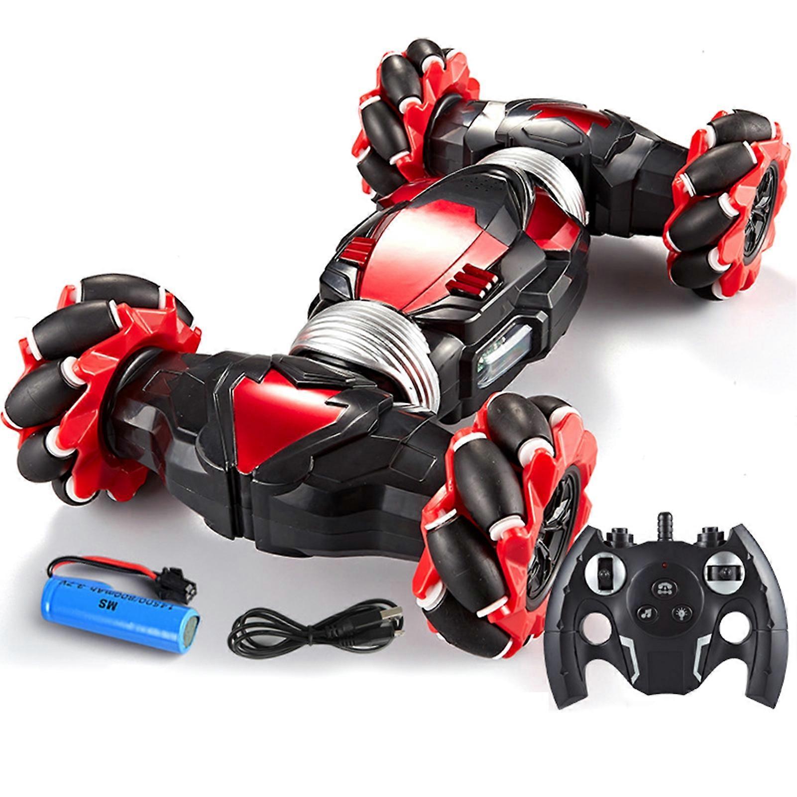 Sounding Effect Race Car Model Lighting Effect 1/12 Scales Gesture Induction Twisting Off-Road Speed Car Toy for Children KAESI