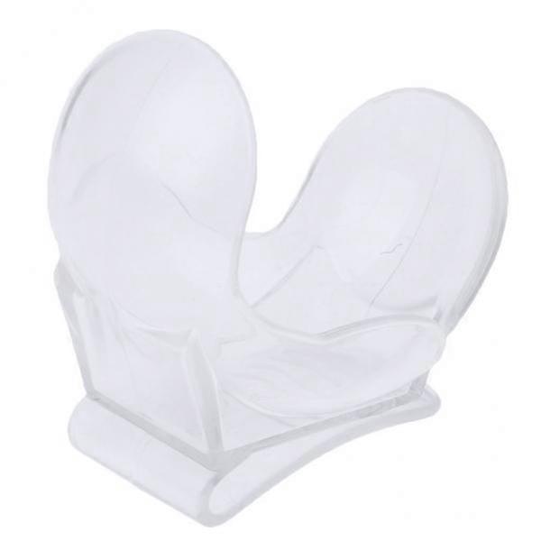 5xPro συνδετήρας μέσης κατόχου σφαιρών τένις διαφανές κρατά ένα νύχι σφαιρών τένις