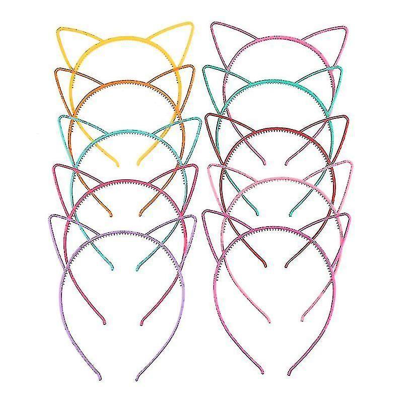 Cute Cartoon Pointed Cat Ears Headband