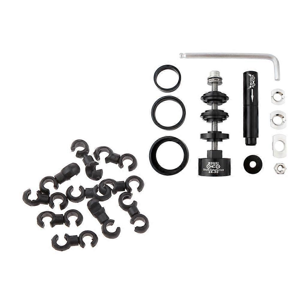 Bottom Bracket BB Assembly Disassembly Tool & Rotatable Cable Clip