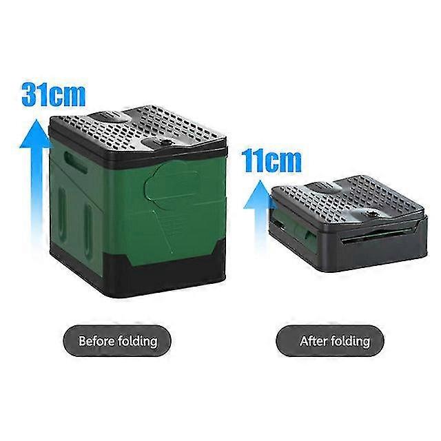 旅行便携式汽车应急厕所带盖户外折叠露营厕所，用于露营远足船公路旅行海滩 yu