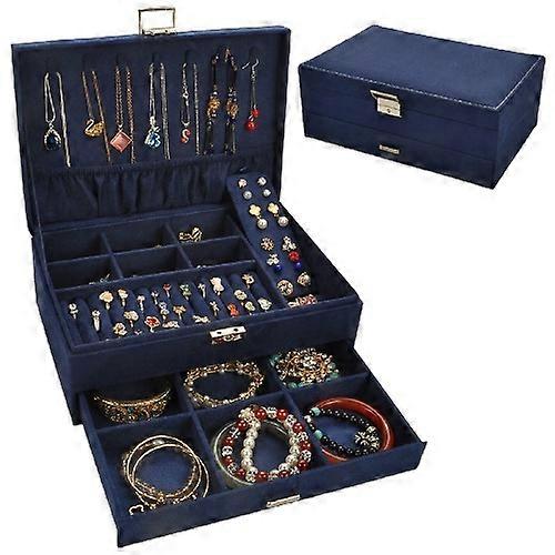Retro Multilayer Jewelry Storage Box