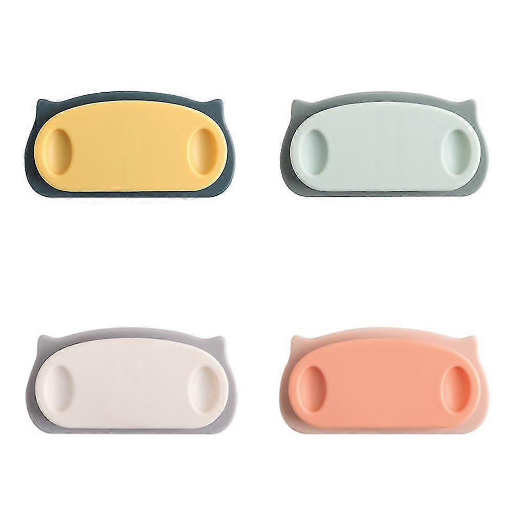 Cartoon Multifunctional Plug Hook Punch-Free Hooks Wire Fixing Frame Traceless Cable Management Sto