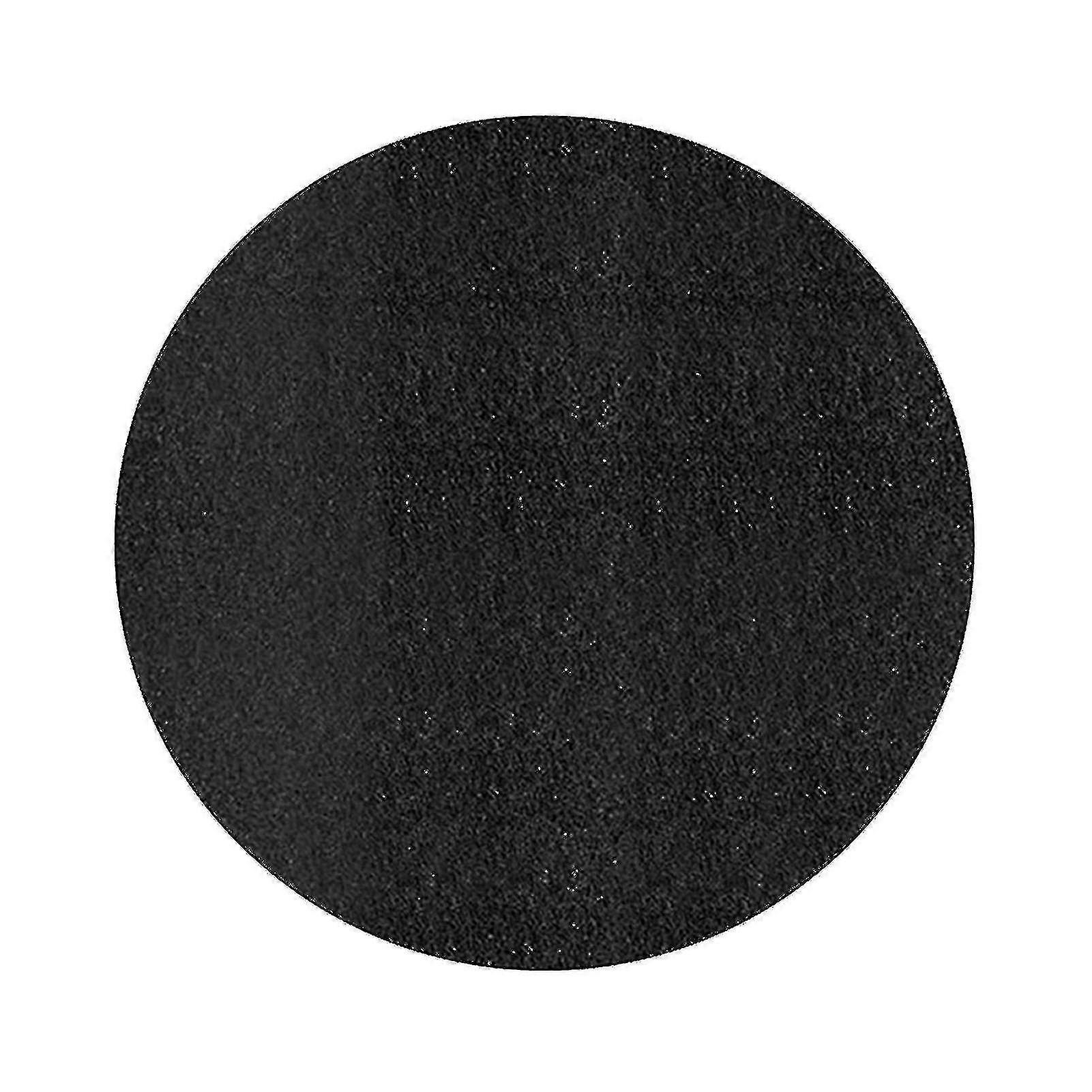 Round Bbq Protective Mat Fireproof Grill Carpet Ground Protector Against Grease Splashes