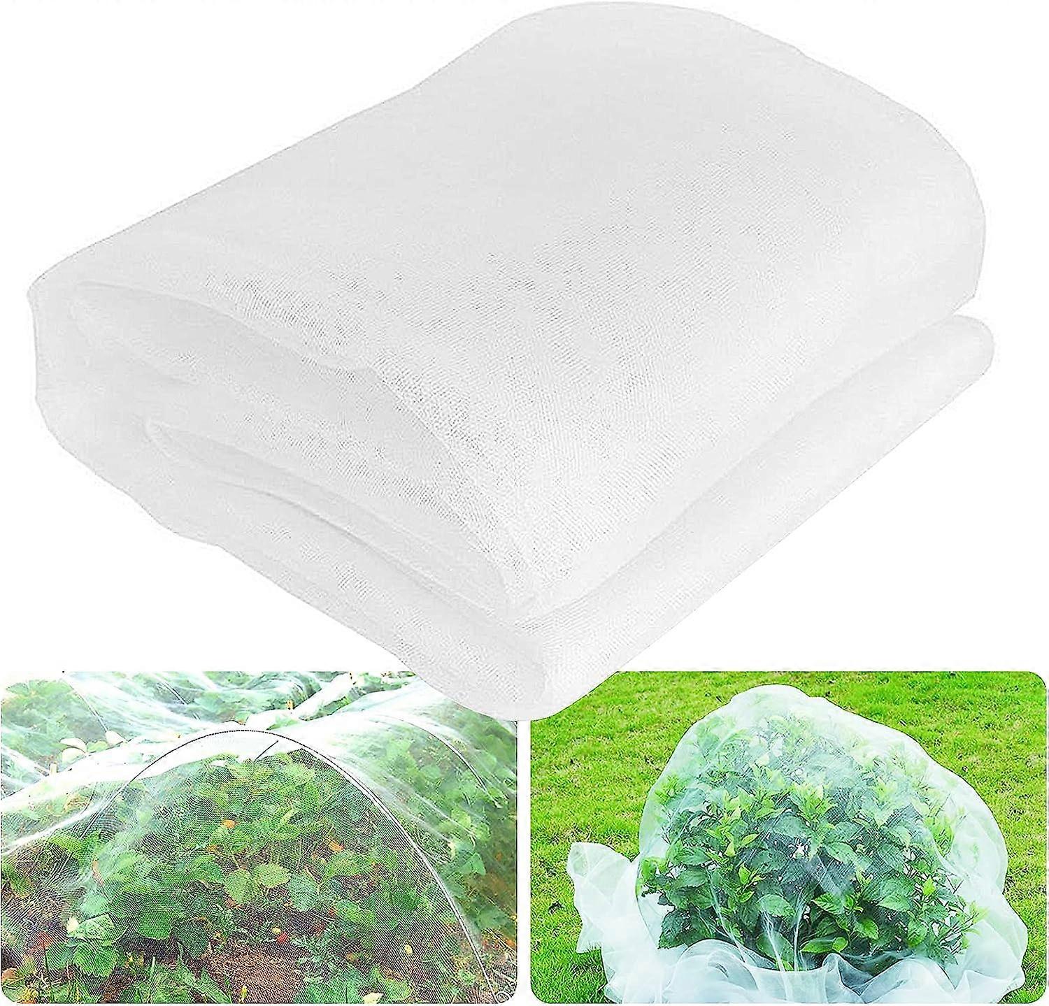 Fine mesh insect net, (3*6m) insect net, garden net, plant insect net, vegetable insect net, mosquito net, garden netting