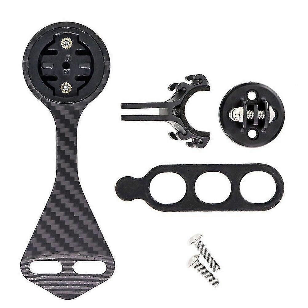 Road Bikes Bicycles Handlebar Computer Odometer Mount For F12 F Most For Garmin(black)(4pcs)