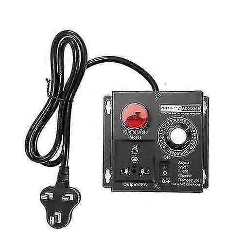 4000W 220V Variable Voltage Regulator Speed Motor Fan Control Controller