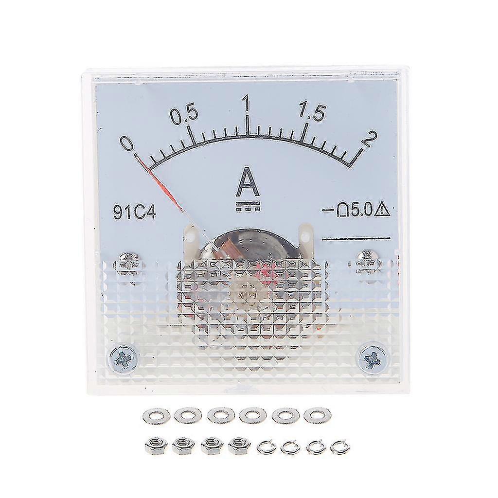 Mini Current Analogue Ammeter Professional Durable 2.5 Accuracy Current Meter