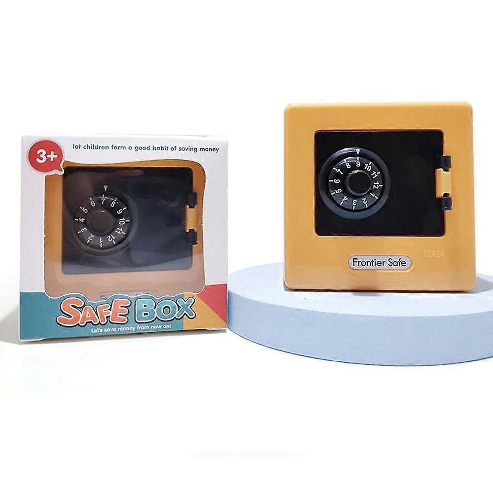 Retro ATM Rotating Password Bank Money Box Cash Coin Saving Box ATM Bank Safe Box Automatic Deposit Banknote Christmas Kids Gift