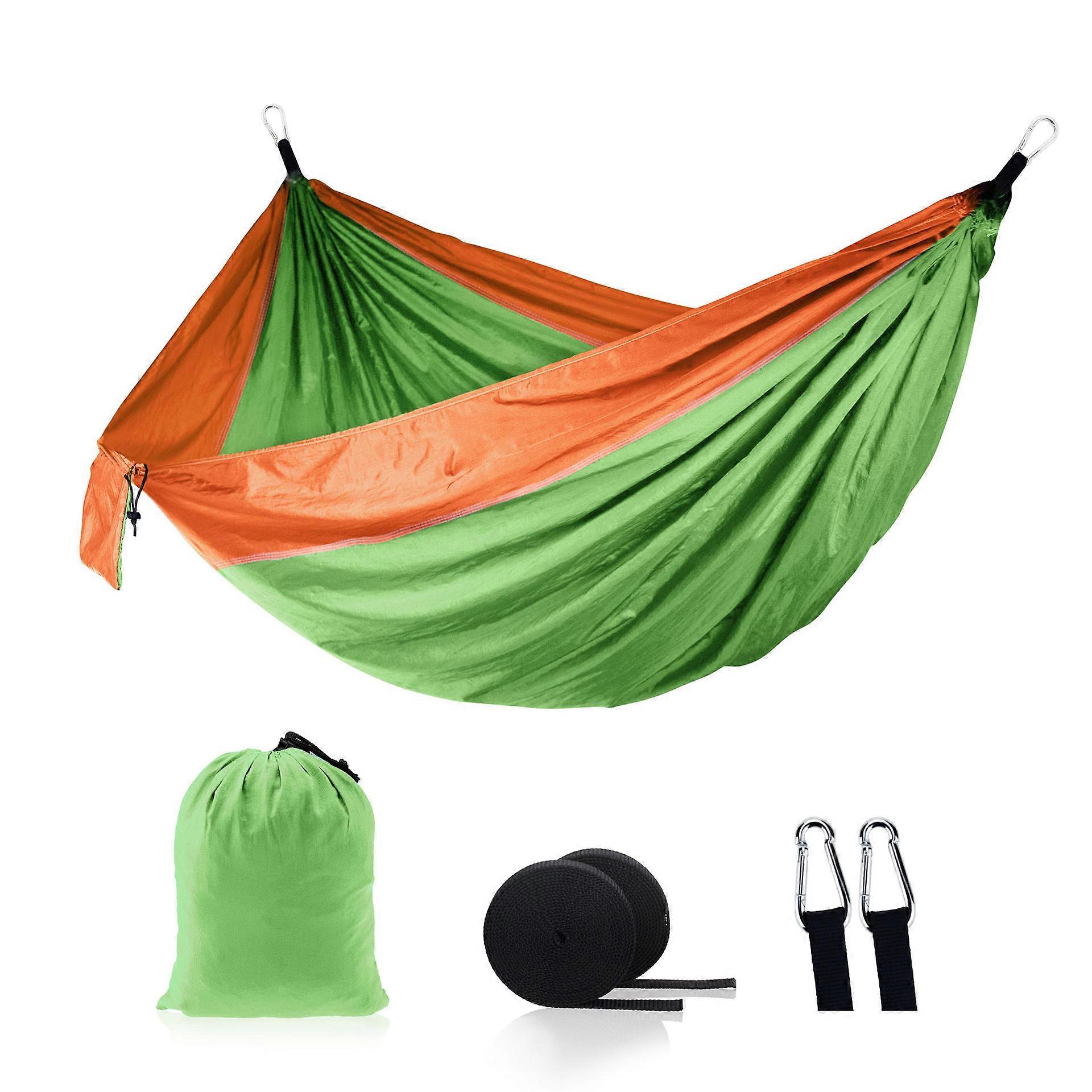 Camping Hammock Double & Single Portable Hammocks With 2 Tree Straps,portable