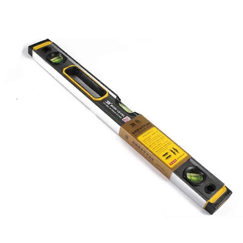 600mm Torpedo Level Magnetic with 3 Bubble Vials High Precision Durable
