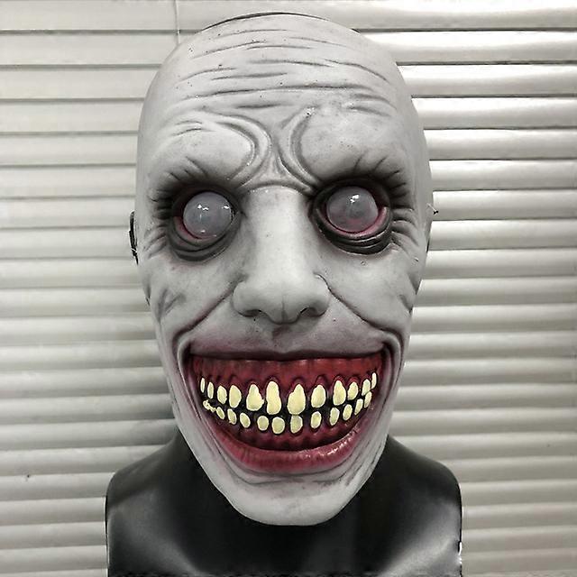 ホラーゾンビマスクコスプレ クレッピー生化学ゾンビハーフフェイス