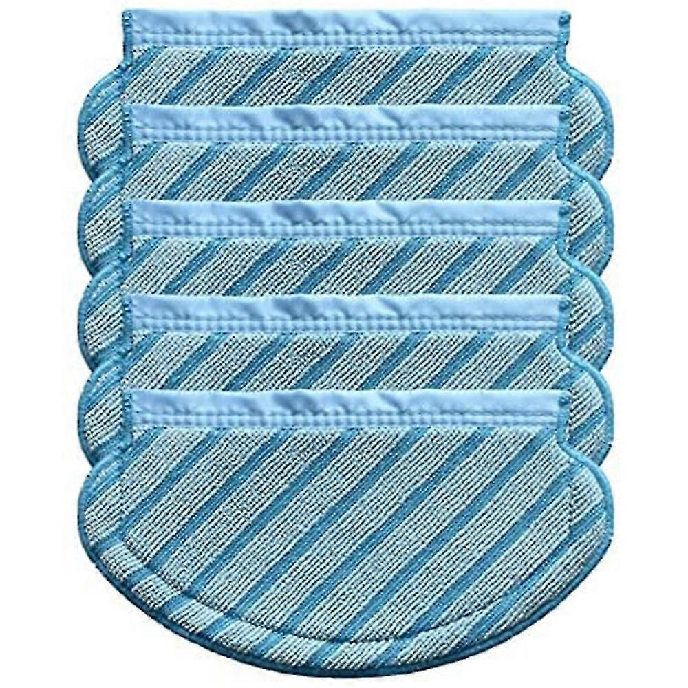 5Pcs is suitable for Ecovacs sweeping robot accessories washing rag T8AIVI/T8MAX/n8pro mop cleaning