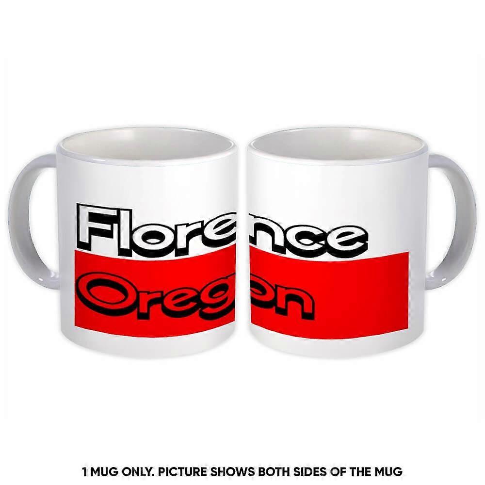 ギフトマグカップ:フローレンスオレゴンレクタングル