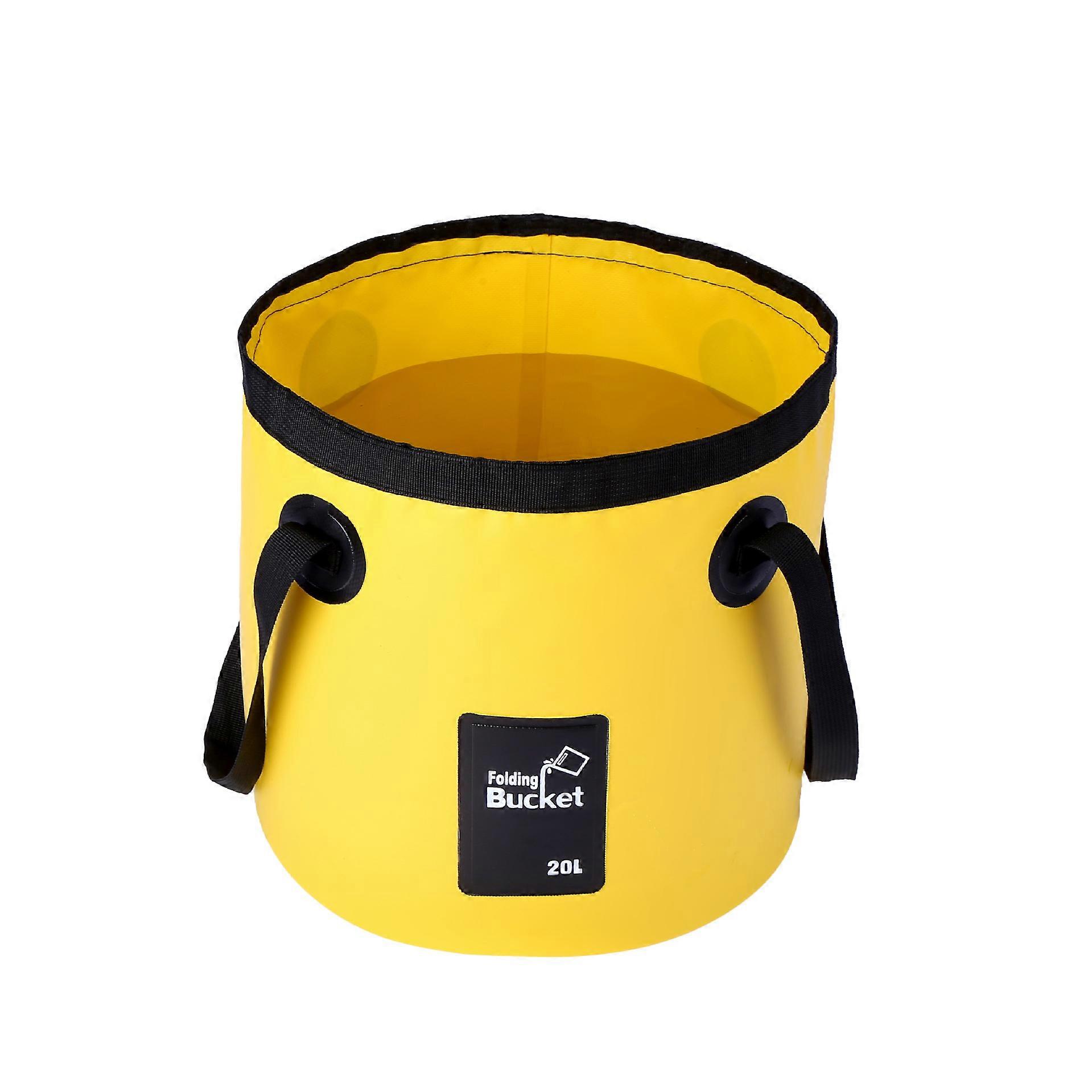 Foldable Bucket Collapsible for Outdoor Folding Water Bucket Water Container Fishing Bucket for Fishing